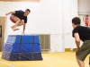 tricking-parkour Hindernisüberwindung